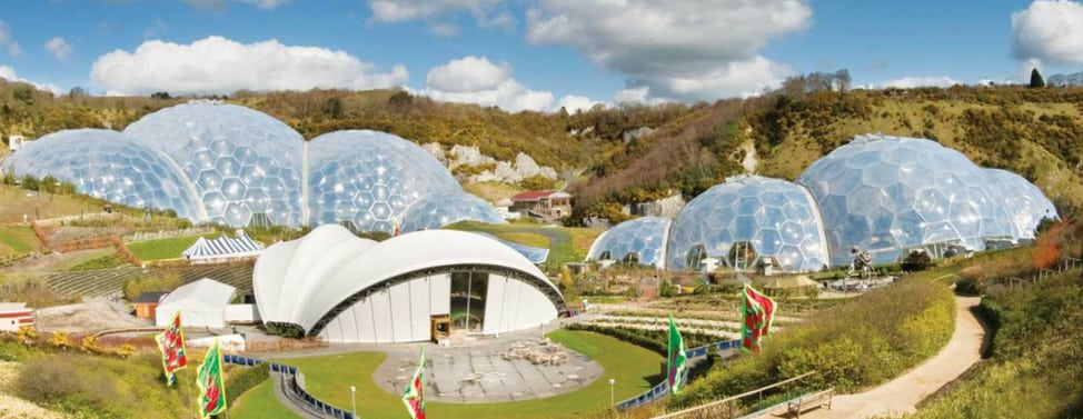 things to do in cornwall when its raining - eden project